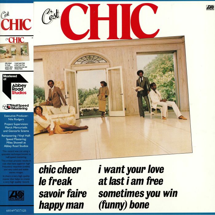 C'Est Chic - Remastered Vinyl LP vinyl record cover