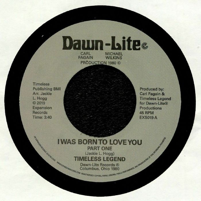 I Was Born To Love You Parts 1 & 2 - Vinyl Single vinyl record cover