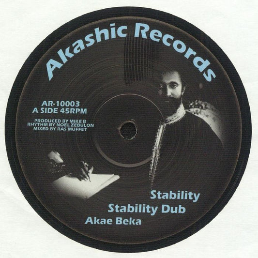 Stability / Walk With Jah - Vinyl Single vinyl record cover