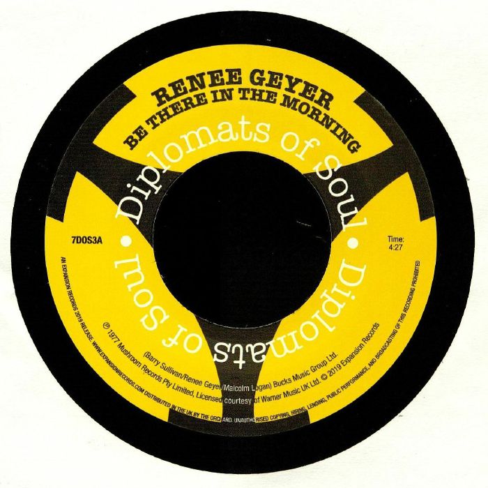Be There In The Morning - Vinyl Single vinyl record cover