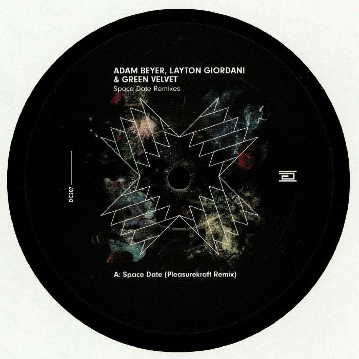 Space Date Remixes - Vinyl Single vinyl record cover
