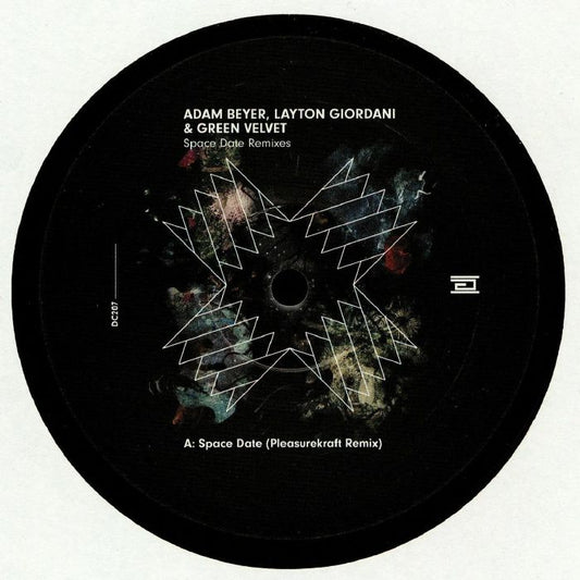 Space Date Remixes - Vinyl Single vinyl record cover