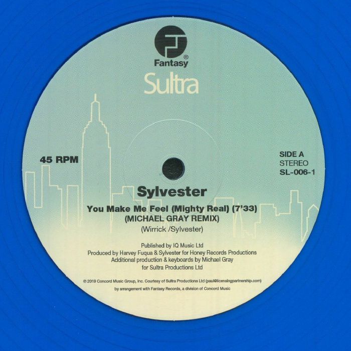 You Make Me Feel (Mighty Real) - Vinyl Single vinyl record cover
