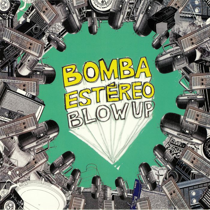 Blow Up - Yellow Splattered Vinyl LP vinyl record cover
