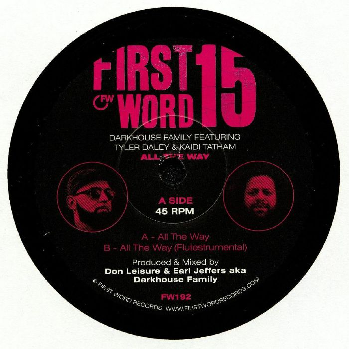 All The Way - Vinyl Single vinyl record cover