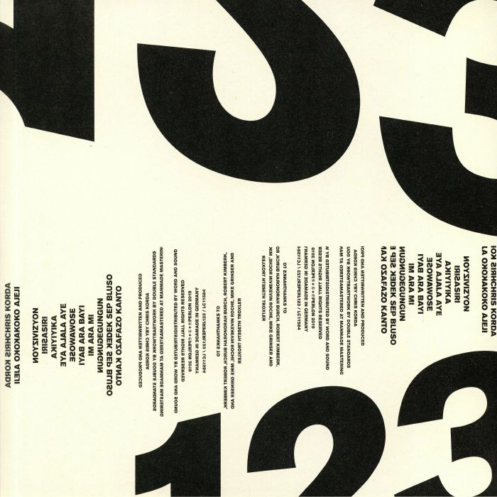 Akoko Ajeji - 2xLP vinyl record cover