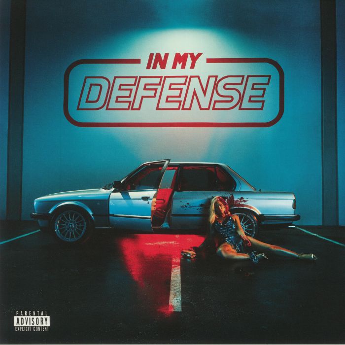 In My Defense - Red Vinyl LP vinyl record cover