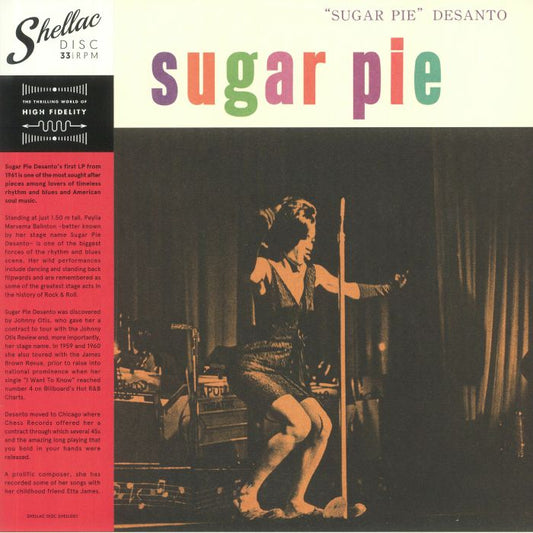 Sugar Pie - Vinyl LP vinyl record cover