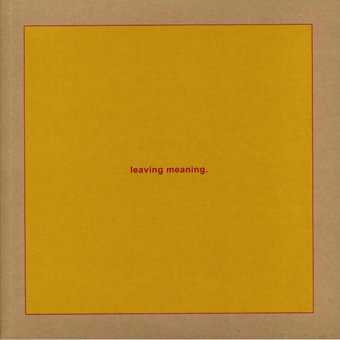 leaving meaning. - 2xLP vinyl record cover