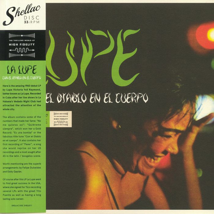 Con El Diablo En El Cuerpo - Vinyl LP vinyl record cover