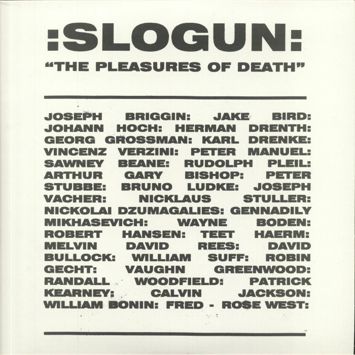 The Pleasures Of Death - Limited Edition 2xLP vinyl record cover