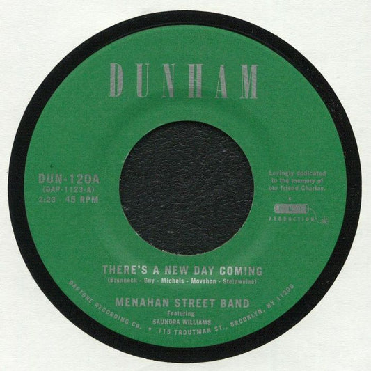 There's A New Day Coming - Vinyl Single vinyl record cover