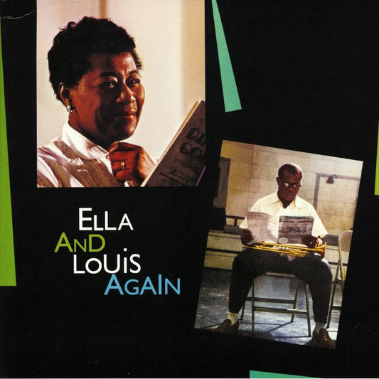 Ella & Louis Again - Limited Edition Green Vinyl LP vinyl record cover