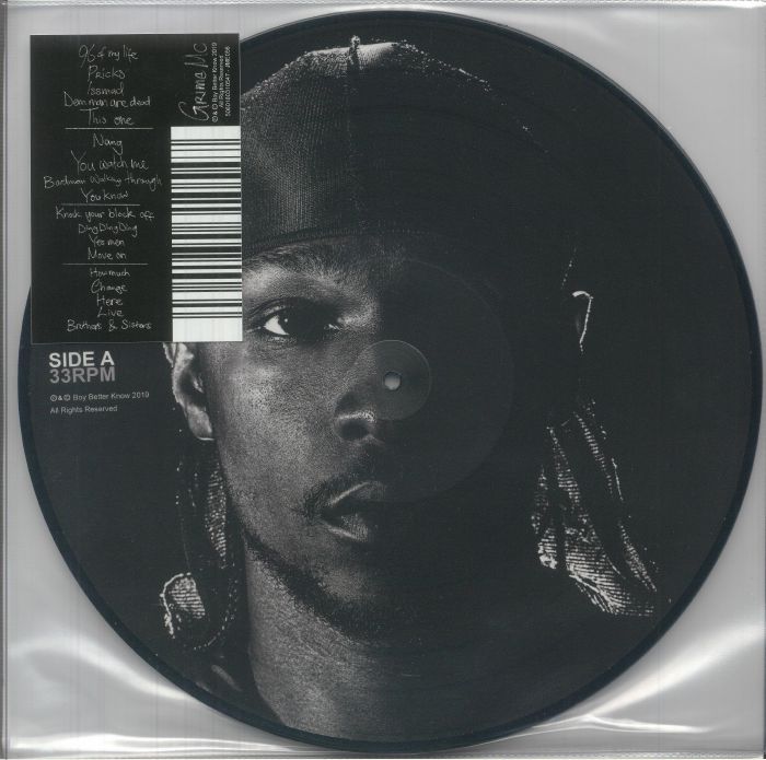 Grime MC - Limited Edition Picture Disc 2xLP vinyl record cover