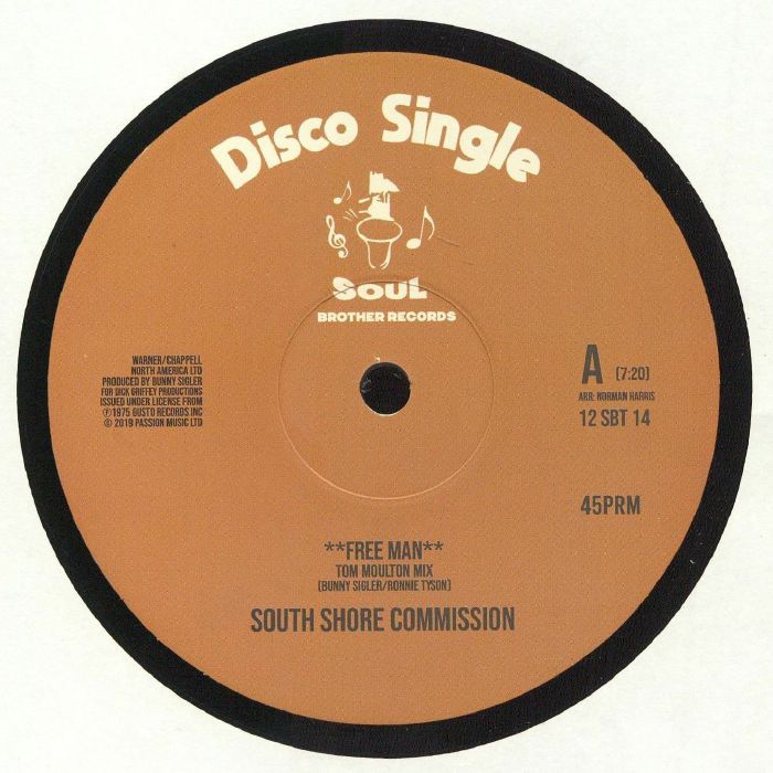 Free Man - Vinyl Single vinyl record cover