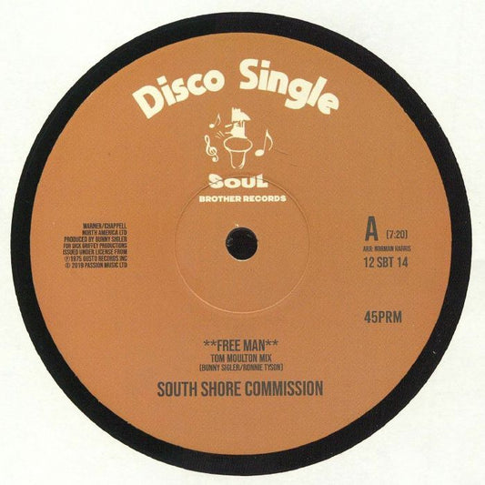 Free Man - Vinyl Single vinyl record cover