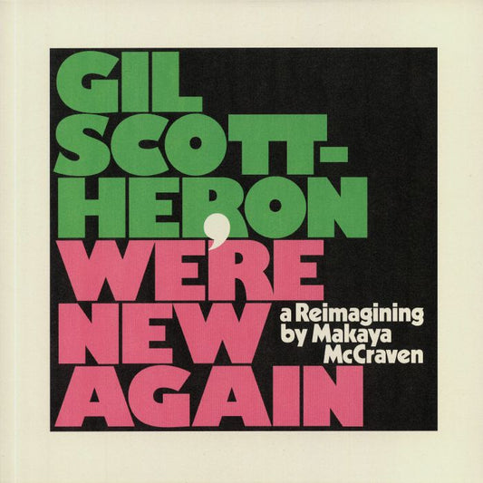 We're New Again: A Reimagining By Makaya McCraven - Vinyl LP vinyl record cover