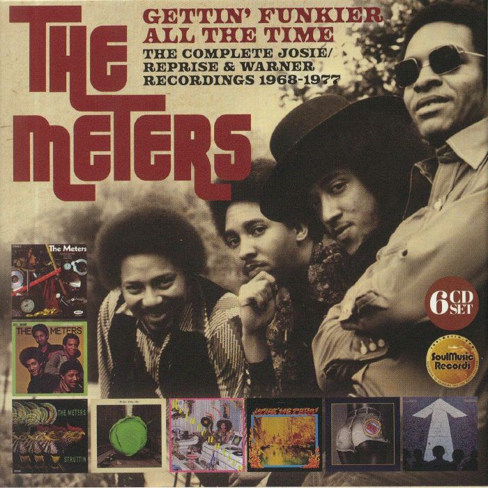 Gettin' Funkier All The Time: The Complete Josie/Reprise & Warner Recordings 1968-1977 - 6CD Box Set CD cover