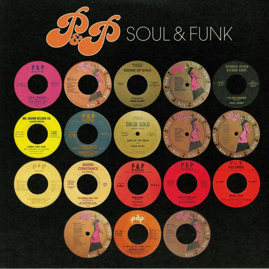 P&P Soul & Funk - 2xLP vinyl record cover