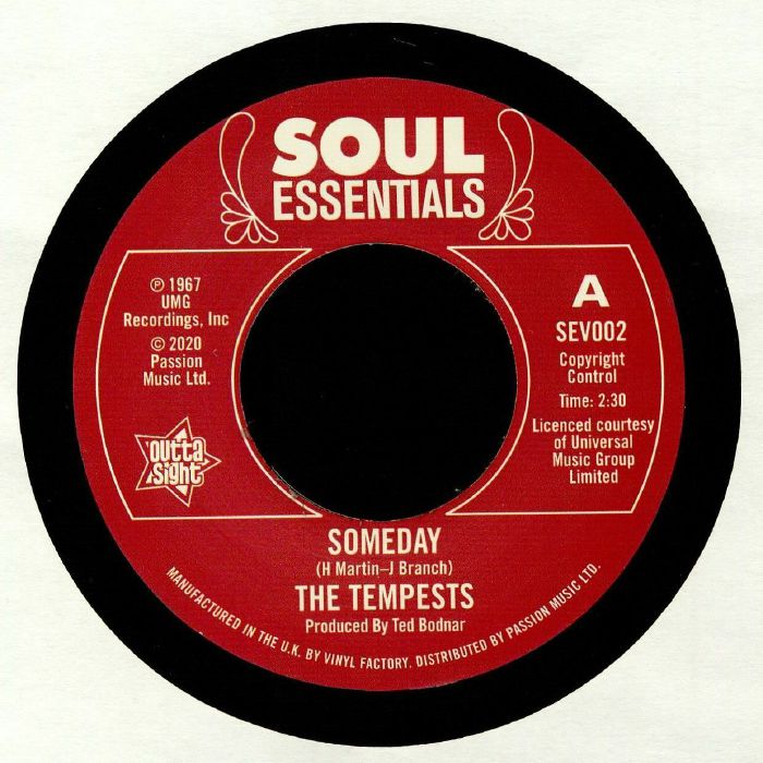 Someday - Vinyl Single vinyl record cover