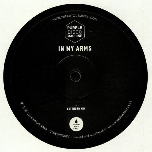 In My Arms - Vinyl Single vinyl record cover