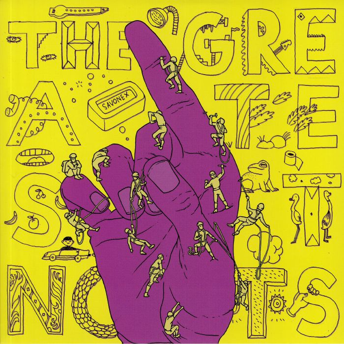 Greatest Nots - Vinyl LP vinyl record cover