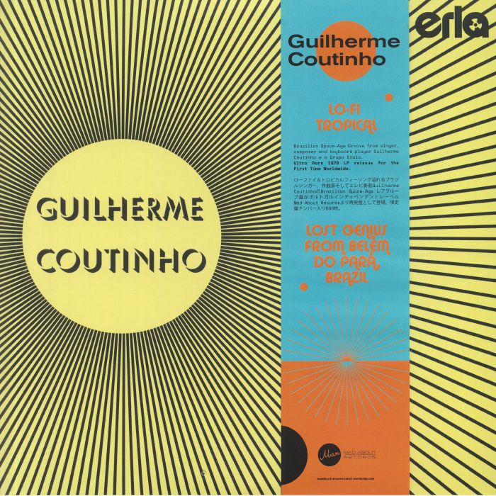 Guilherme Coutinho E O Grupo Stalo - Reissue Vinyl LP vinyl record cover