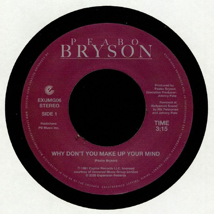 Why Don't You Make Up Your Mind - Vinyl Single vinyl record cover