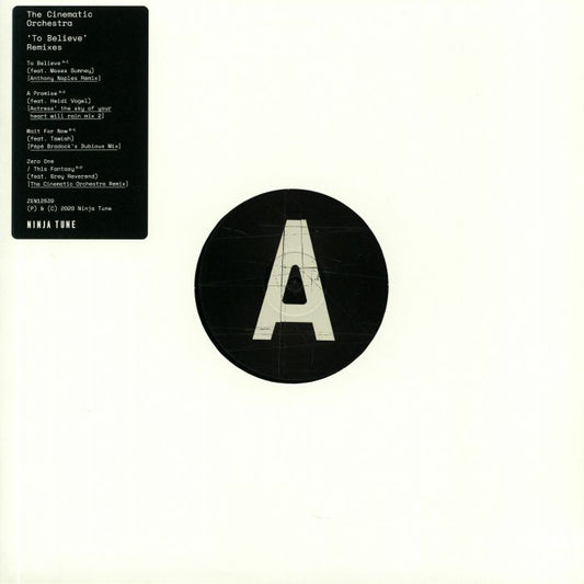 To Believe (Remixes) - Vinyl EP vinyl record cover