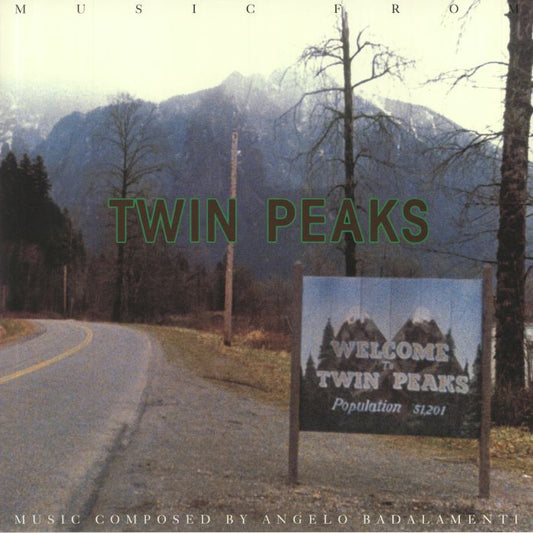 Music From Twin Peaks (Soundtrack) (reissue) - Limited Edition Green Vinyl LP vinyl record cover