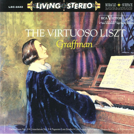 The Virtuoso Liszt (Remastered) - Vinyl LP vinyl record cover