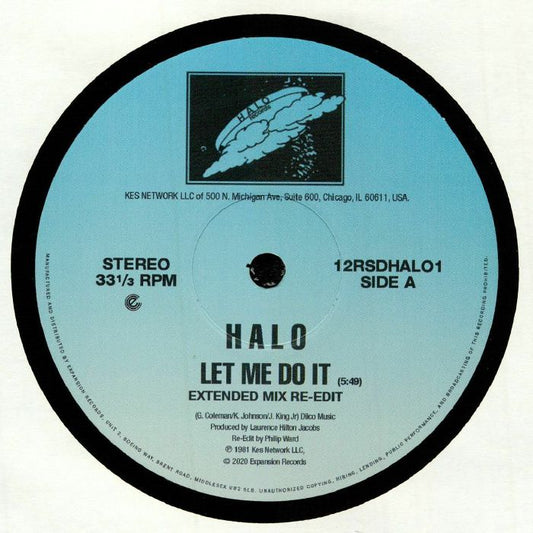 Let Me Do It - Vinyl Single vinyl record cover