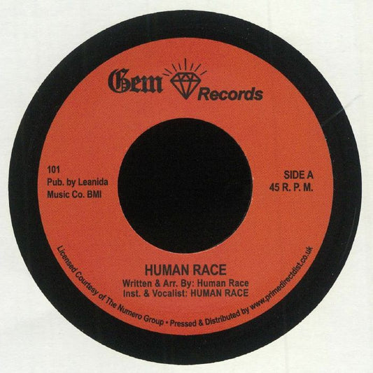 Human Race (Record Store Day 2020) - Vinyl Single vinyl record cover