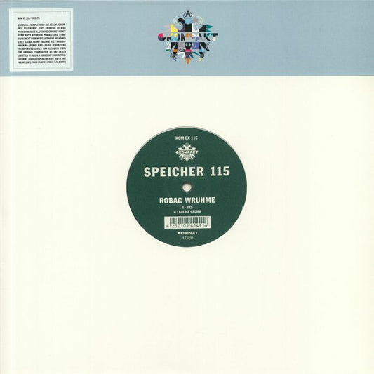 Speicher 115 - Vinyl Single vinyl record cover