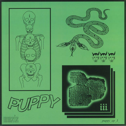 III - Green Vinyl EP vinyl record cover