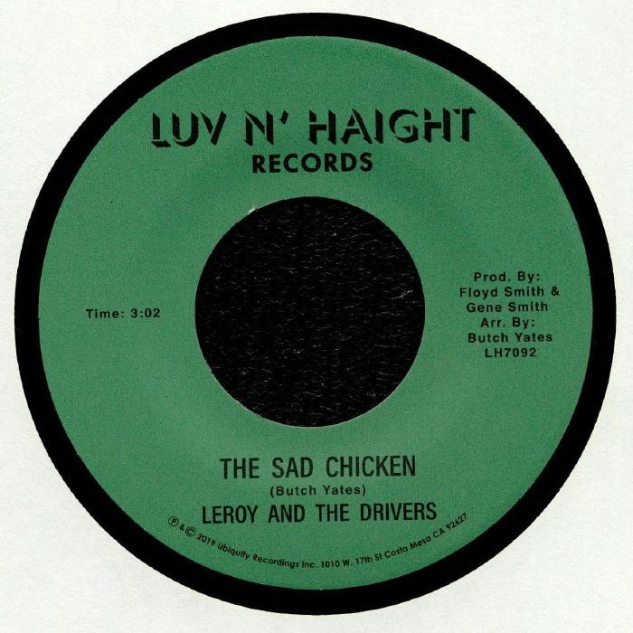 The Sad Chicken - Vinyl Single vinyl record cover