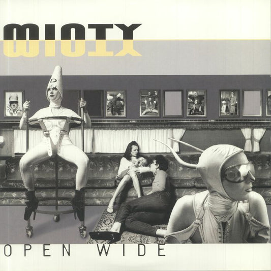 Open Wide - Limited Edition Clear Vinyl 2xLP vinyl record cover