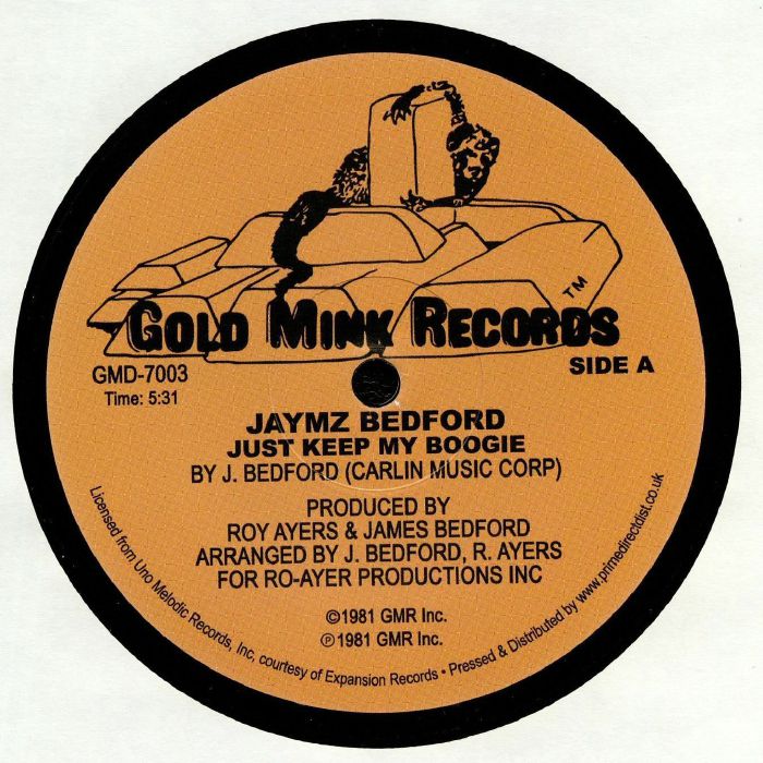 Just Keep My Boogie - Vinyl Single vinyl record cover