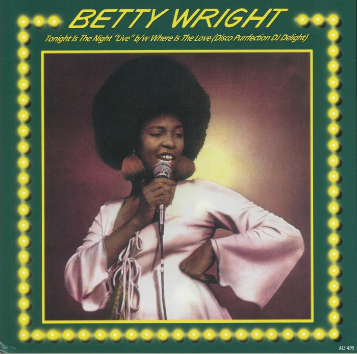Tonight Is The Night - Yellow Vinyl Single vinyl record cover