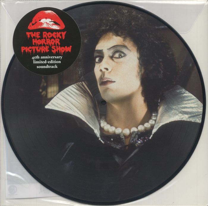 The Rocky Horror Picture Show Soundtrack - 45th Anniversary Picture Disc Vinyl LP vinyl record cover