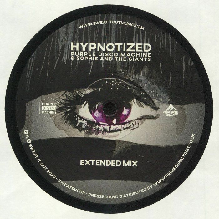 Hypnotized - Vinyl Single vinyl record cover