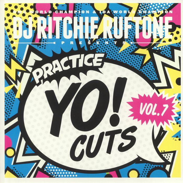 Practice Yo! Cuts Vol 7 - Turquoise Vinyl 12" vinyl record cover