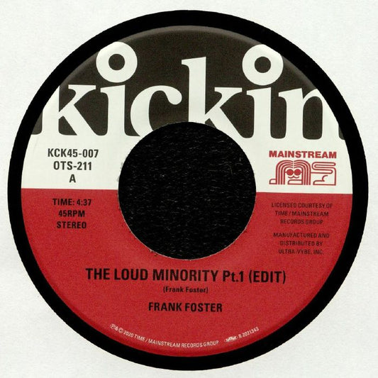 The Loud Minority - Vinyl Single vinyl record cover