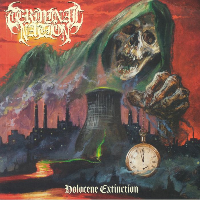 Holocene Extinction - Splattered Vinyl LP vinyl record cover