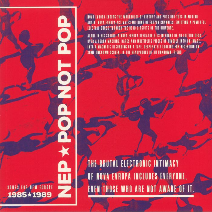 Pop Not Pop (Songs For New Europe 1985-1989) - Vinyl LP vinyl record cover