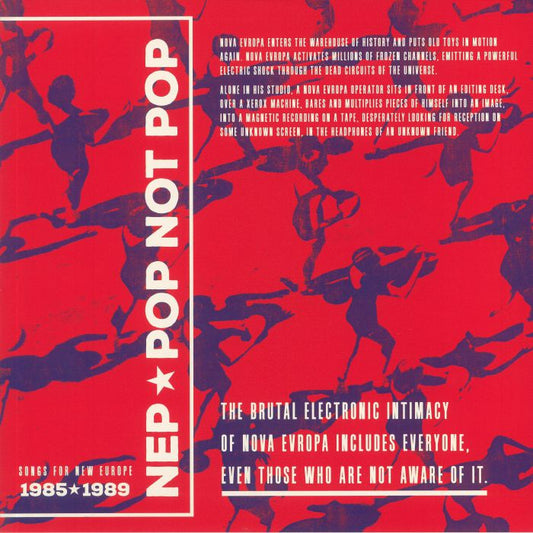 Pop Not Pop (Songs For New Europe 1985-1989) - Vinyl LP vinyl record cover
