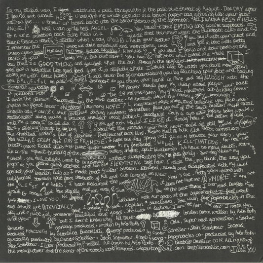 Super Sad Generation - Limited Edition White Vinyl LP vinyl record cover