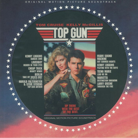 Top Gun (Soundtrack) - Picture Disc Vinyl LP vinyl record cover
