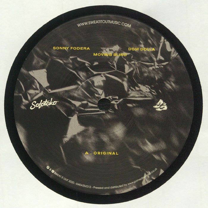 Moving Blind - Vinyl Single vinyl record cover
