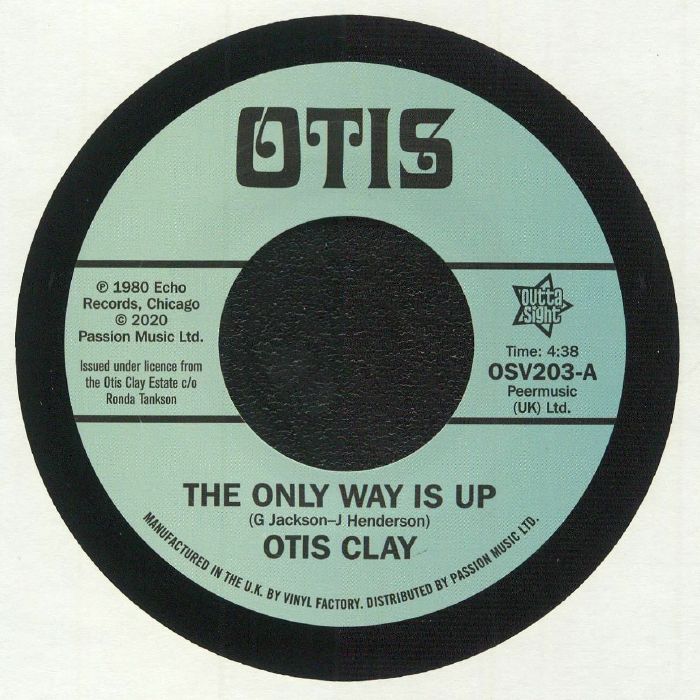 The Only Way Is Up - Vinyl Single vinyl record cover